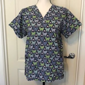 Tafford Scrub Top Size Medium